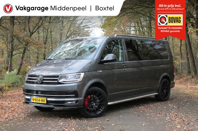 Volkswagen TRANSPORTER 2.0 TDI L2H1 DC Highline | Pano | Carbon | Audison | Camera | Trekhaak