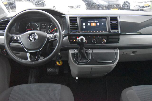 Volkswagen TRANSPORTER 2.0 TDI L2H1 DC Highline , SCHUIFDEUR L+R , TREKHAAK , PDC V+A , MISTL V , NAVI VIA APP ,