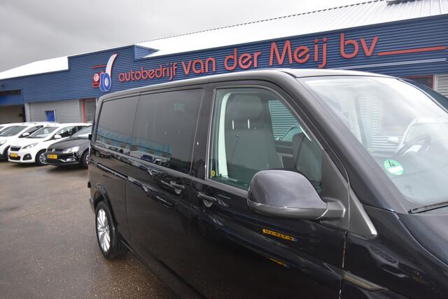 Volkswagen TRANSPORTER 2.0 TDI L2H1 DC Highline , SCHUIFDEUR L+R , TREKHAAK , PDC V+A , MISTL V , NAVI VIA APP ,