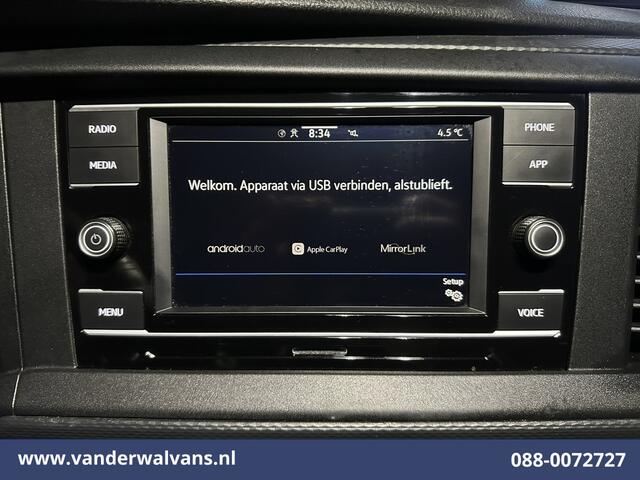 Volkswagen TRANSPORTER 2.0 TDI L2H1 Euro6 Airco | Imperiaal | Omvormer | Camera | Cruisecontrol | Trekhaak | Apple Carplay Android Auto, Parkeersensoren