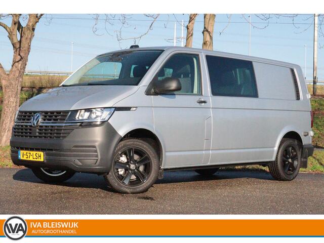 Volkswagen TRANSPORTER 2.0 TDI L2H1 32 Dubbel Cabine Comfortline Automaat | 6 PERS | NAVI | ADAP CRUISE | TREKHAAK | LMV |