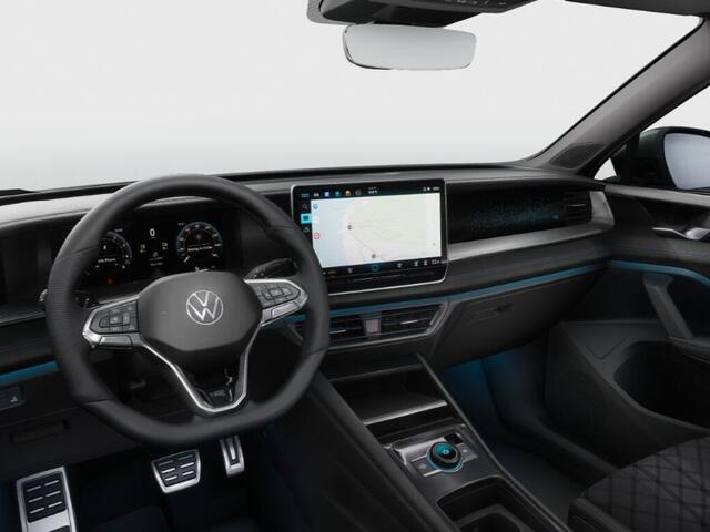 Volkswagen Tayron R-Line Edition 1.5 eHybrid 272 pk 6 versn. DSG · Comfort Pakket · Travel Pakket · Trekhaak inklapbaar, met elektrische ontgrendeling, incl. aanhangermanoeuvreerhulp Trailer Assist ·