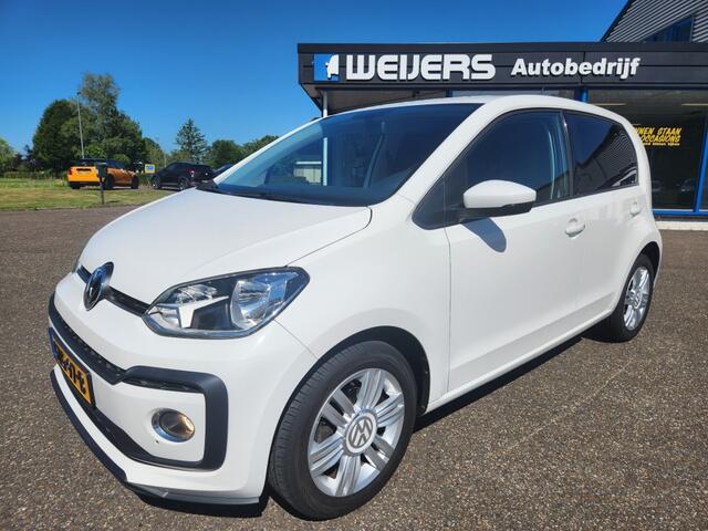 Volkswagen UP! 1.0 TSI 90pk! HIGH UP!, Clima, Cruise, PDC, 15 inch lichtmetaal