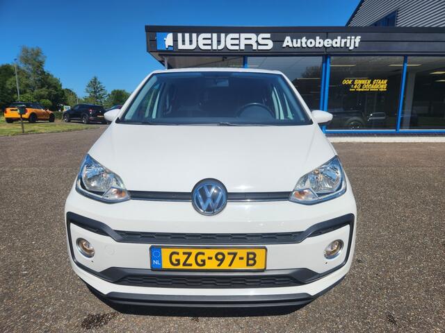 Volkswagen UP! 1.0 TSI 90pk! HIGH UP!, Clima, Cruise, PDC, 15 inch lichtmetaal