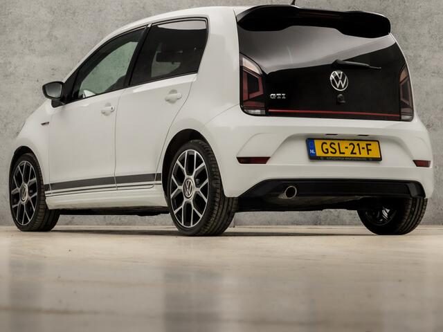 Volkswagen UP! 1.0 TSI GTI (STOELVERWARMING, BLUETOOTH, SFEERVERLICHTING, GETINT GLAS, SPORTSTOELEN, LM VELGEN, STUURWIEL MULTIFUNCTIONEEL, NIEUWE APK, NIEUWSTAAT)