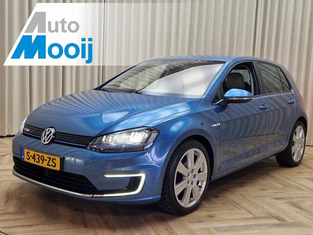 Volkswagen e-Golf *Leder* Warmtepomp / Stoelverwarming / Adapt. Cruise / LED / Keyless / Dynaudio / Camera / Navigatie / LMV