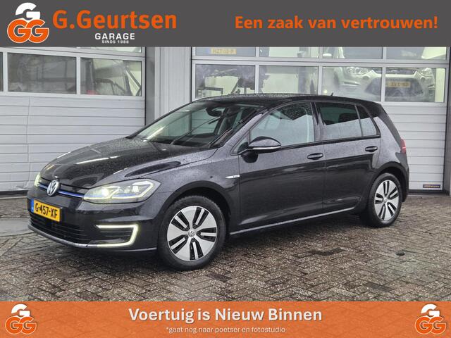 Volkswagen e-Golf E-DITION Fietsendragersteun, Lederen bekleding, Virtual Cockpit, 1e Eigenaar!