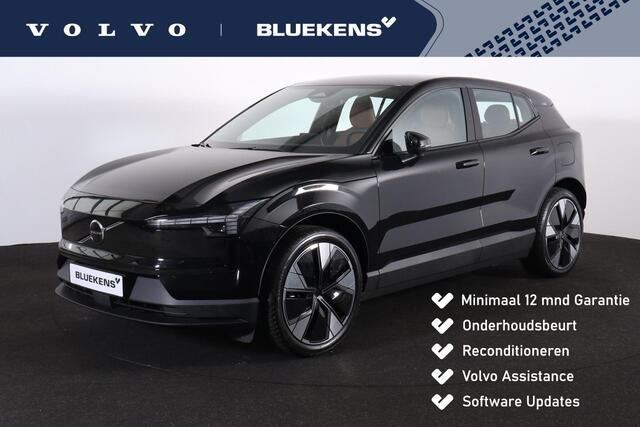 Volvo EX30 Single Motor Extended Range Plus 69 kWh - Lederen bekleding - 20' LMV - Adaptive Cruise Control - Pilot Assist - BLIS dodehoekassistentie - Harman Kardon premium audio - Keyless Drive - Elektr. bedienbare achterklep - Parkeersensoren voor & achter - Parke
