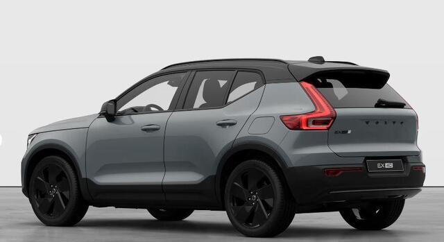 Volvo EX40 Single Motor Extended Range Plus Black Ed. 82 kWh / Lounge Pakket / Panoramadak / Extra getint glas / Nubuck bekleding