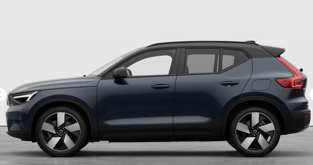 Volvo EX40 Single Motor Extended Range Plus 82 kWh / Lounge Pakket / Panoramadak / 360 Camera / Extra getint glas / 20'' Velgen / Nubuck bekleding