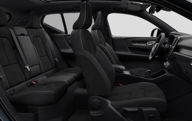 Volvo EX40 Single Motor Extended Range Plus 82 kWh / Lounge Pakket / Panoramadak / 360 Camera / Extra getint glas / 20'' Velgen / Nubuck bekleding