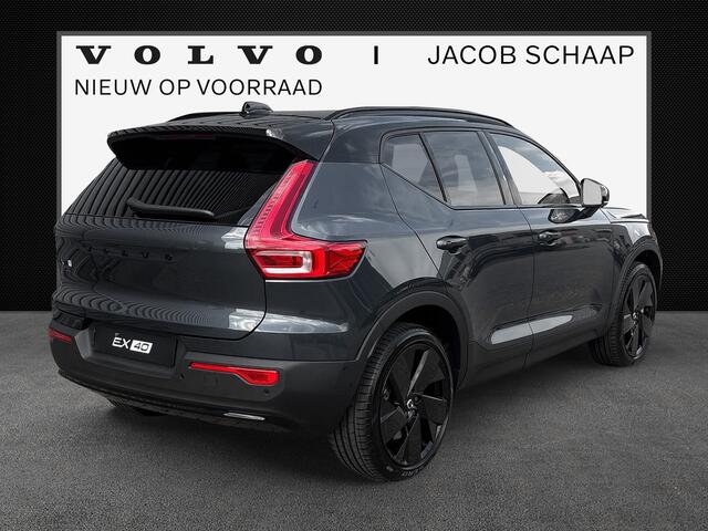 Volvo EX40 Single Motor Extended Range Ultra Black Ed. 82 kWh / 20" Dark Velgen / Achterbank verwarmd / Donker getinte ramen /