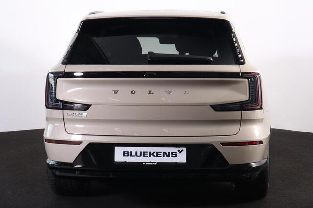 Volvo EX90 Twin Motor Performance Ultra 7p. 111 kWh - Luchtvering - Panoramadak - IntelliSafe Assist & Surround - 360º Camera - BOSE speakers - Verwarmde voorstoelen, stuur & achterbank - Parkeersensoren voor & achter - Head up display - Draadloze tel. lader - Extra