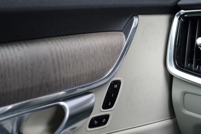 Volvo S90 2.0 T8 Plug-In Hybrid AWD Plus Bright | Pilot Assist | Leder | Memory | Trekhaak | Camera | Achterbank Verwarmd | Verwarmd Stuurwiel | Apple Carplay/Android Auto |