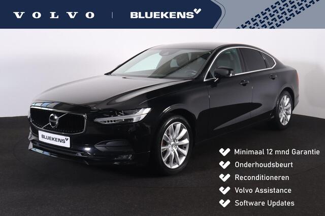 Volvo S90 T5 Momentum - Adaptive Cruise Control - Pilot Assist - BLIS dodehoekassistentie - Elektr. bedienbare best.stoel met geheugen - Lederen bekleding met zittingverlengers - Verwarmbare voorstoelen - Full LED verlichting met actieve bochtenverlichting - Apple®