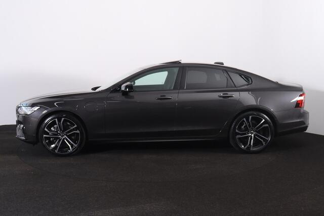 Volvo S90 T8 AWD Ultimate Dark - Luchtvering - IntelliSafe Assist & Surround - 360º Camera - Bowers & Wilkins audio - Adaptieve LED koplampen - Verwarmde voorstoelen, stuur & achterbank - Parkeersensoren voor & achter - Elektr. bedienb. voorstoelen met geheugen - H