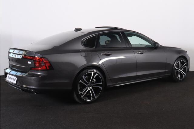 Volvo S90 T8 AWD Ultimate Dark - Luchtvering - IntelliSafe Assist & Surround - 360º Camera - Bowers & Wilkins audio - Adaptieve LED koplampen - Verwarmde voorstoelen, stuur & achterbank - Parkeersensoren voor & achter - Elektr. bedienb. voorstoelen met geheugen - H