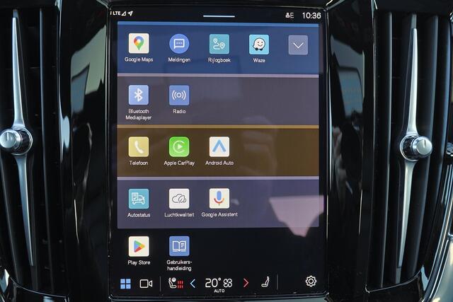 Volvo S90 T8 AWD Ultimate Dark - Luchtvering - IntelliSafe Assist & Surround - 360º Camera - Bowers & Wilkins audio - Adaptieve LED koplampen - Verwarmde voorstoelen, stuur & achterbank - Parkeersensoren voor & achter - Elektr. bedienb. voorstoelen met geheugen - H