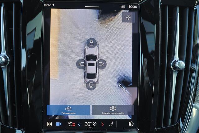 Volvo S90 T8 AWD Ultimate Dark - Luchtvering - IntelliSafe Assist & Surround - 360º Camera - Bowers & Wilkins audio - Adaptieve LED koplampen - Verwarmde voorstoelen, stuur & achterbank - Parkeersensoren voor & achter - Elektr. bedienb. voorstoelen met geheugen - H