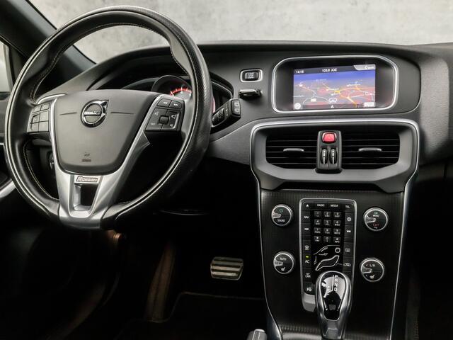 Volvo V40 2.0 T4 R-Design Sport 191Pk Automaat (PANORAMADAK, NAVIGATIE, CLIMATE, CAMERA, GETINT GLAS, LEDEREN SPORTSTOELEN, STOELVERWARMING, LED KOPLAMPEN, NIEUWE APK, NIEUWSTAAT)