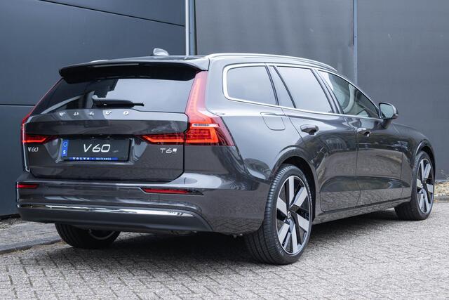 Volvo V60 T6 Recharge AWD Essential Edition | Long Range | Google Infotainment | Stoel- en stuurverwarming | Verwarmde achterbank | Parkeercamera