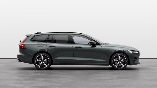Volvo V60 T6 Plug-in hybrid AWD Ultra Dark | Panoramadak | Head-up Display | 19" LM velgen | Contourstoelen | Harman Kardon audio | Geheugen voorstoelen