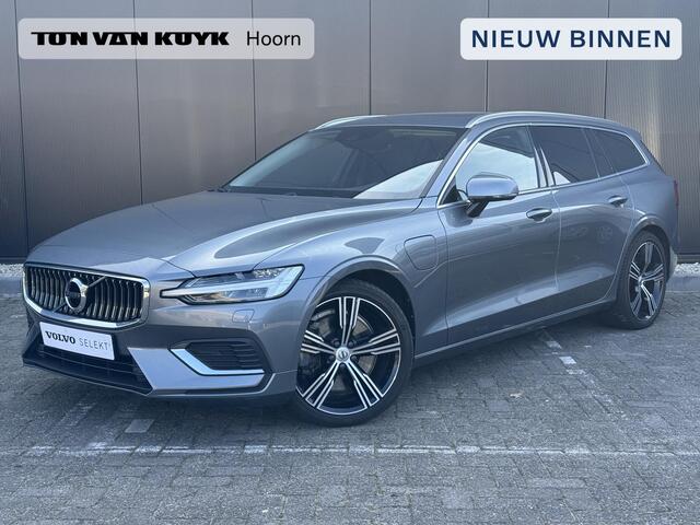 Volvo V60 2.0 T8 AWD Inscription , Automaat , Adaptive Cruise , Trekhaak , Panoramadak , Harman-Kardon , Camera , Leder , Stoelen+Stuur+Achterbank Verwarmd , BLIS , Carplay , DAB ,