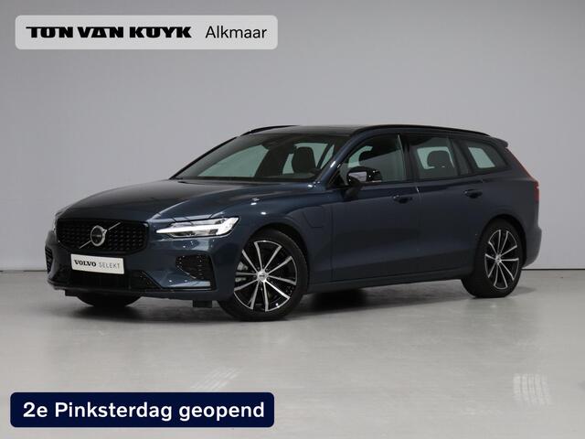 Volvo V60 T6 AWD Plug-in hybrid AWD Plus Dark / Trekhaak / Pano. dak / Harman Kardon / Achter- voor- en stuurverwarming / Contour Stoelen / 360 camera /