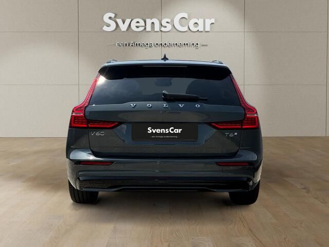 Volvo V60 2.0 T6 Plug-in hybrid AWD Plus Dark | Amber Nappa Lederen bekleding | Panoramadak | Extra getint glas | Harman/Kardon Audio |