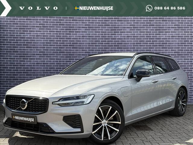Volvo V60 2.0 T6 Plug-in hybrid AWD Plus Dark | Trekhaak | Harman/Kardon | Sport stoelen | Zwarte hemel | Long Range | Camera |