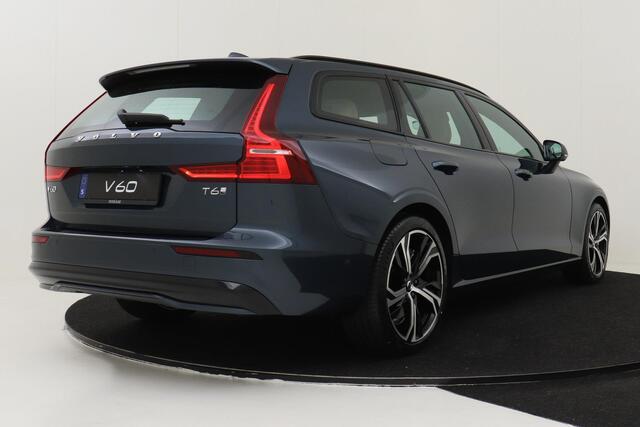 Volvo V60 T6 PLUG-IN HYBRID AWD PLUS DARK -GEVENT.LEDER|360°CAM|ADAP.CRUISE|KEYLESS|VERW.VOORRUIT