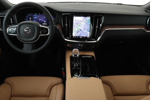 Volvo V60 T6 PLUG-IN HYBRID AWD PLUS DARK -GEVENT.LEDER|360°CAM|ADAP.CRUISE|KEYLESS|VERW.VOORRUIT