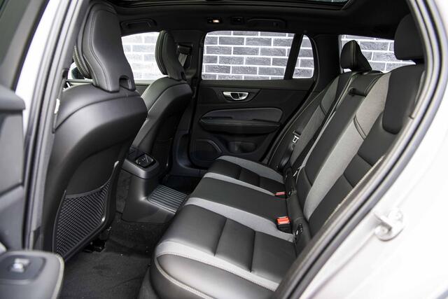 Volvo V60 2.0 T6 Plug-in hybrid AWD Plus Dark | Panoramadak | Head Up Display | Aurora Silver | Donker Glas | 360 Camera | 19" |