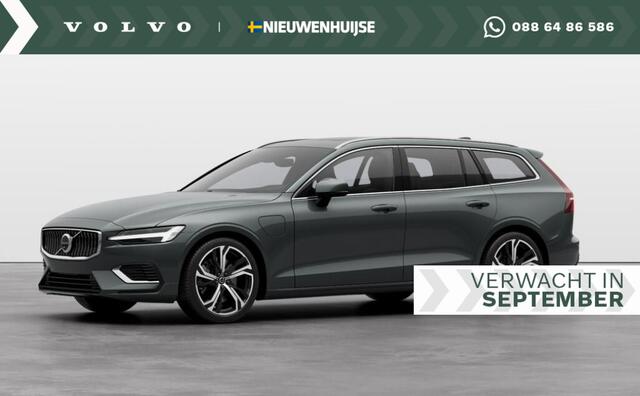 Volvo V60 2.0 T6 Plug-in hybrid AWD Plus Bright | Panoramadak | Head Up Display | Forest Lake | Donker Glas | 360 Camera | 19" |