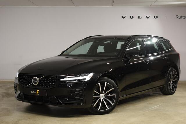 Volvo V60 T6 350PK Automaat AWD Plus Dark / Navigatie / Camera / Adaptieve Cruise Control / Elektrische Stoelen / Leder / LM Velgen /