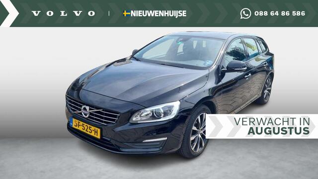 Volvo V60 1.5 T2 Polar+ Dynamic | Stoelverwarming | DAB | Parkeercamera | Parkeersensoren V+A | Trekhaak | Leder | Regensensor |