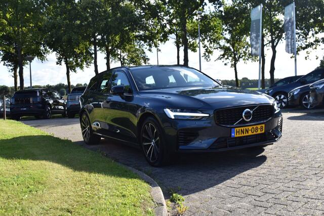 Volvo V60 T6 350PK Plug-in hybrid AWD Plus Dark H&K | Trekhaak | 360 Camera | ACC | Stoel-Stuur verwarming