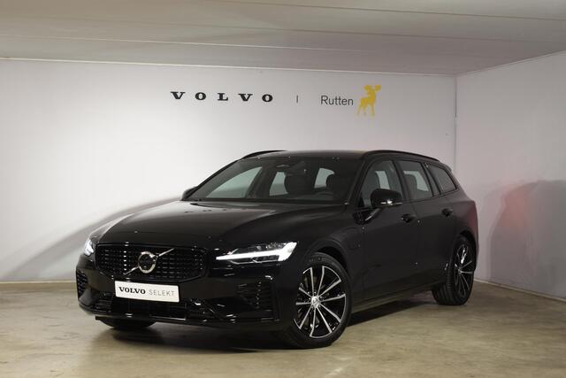 Volvo V60 T6 350PK Automaat Plug-in hybrid AWD Plus Dark / Navigatie / 360 Camera / Harman Kardon / Stuur & Stoelverwarming / LM Velgen / Trekhaak