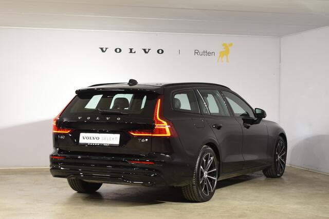 Volvo V60 T6 350PK Automaat Plug-in hybrid AWD Plus Dark / Navigatie / 360 Camera / Harman Kardon / Stuur & Stoelverwarming / LM Velgen / Trekhaak