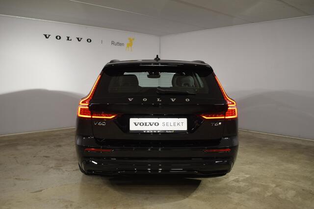 Volvo V60 T6 350PK Automaat Plug-in hybrid AWD Plus Dark / Navigatie / 360 Camera / Harman Kardon / Stuur & Stoelverwarming / LM Velgen / Trekhaak