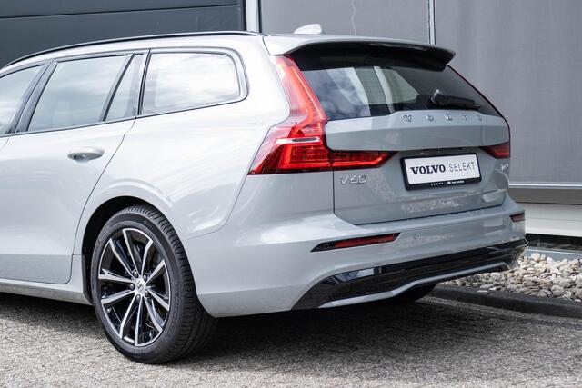 Volvo V60 T6 Plug-in hybrid AWD Plus Dark | Google Navigatie | Moritz lederen interieur | Elektrische stoelen voor met memory | Harman Kardon premium Sound | Parkeercamera | Adaptive Cruise Control | BLIS | Keyless |