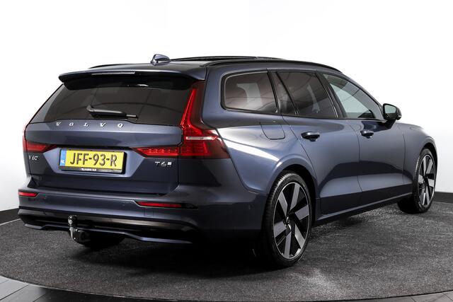 Volvo V60 2.0 T6 Plug-in hybrid AWD Ultra Dark | S/K-panodak | Bowers/Wilkens | Dig. Cockpit | Adapt. Cruise | Memory Stoelen | Elek. Klep | Stoel-+stuurverw. | 360 Camera | NAV+App. Connect | Elek. trekhaak | LM 19" |