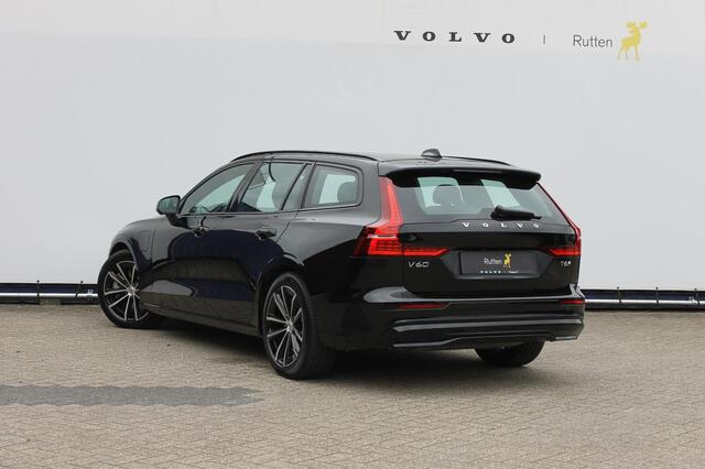 Volvo V60 T6 350PK Autm. Plug-in hybrid AWD Plus Dark Long Range / Google infotainment / Semi elekrisch wegklapbare trekhaak / Verwarmbare voorruit / Elektrisch bedienbare voorstoelen met geheugen / Verwarmbare voorstoelen