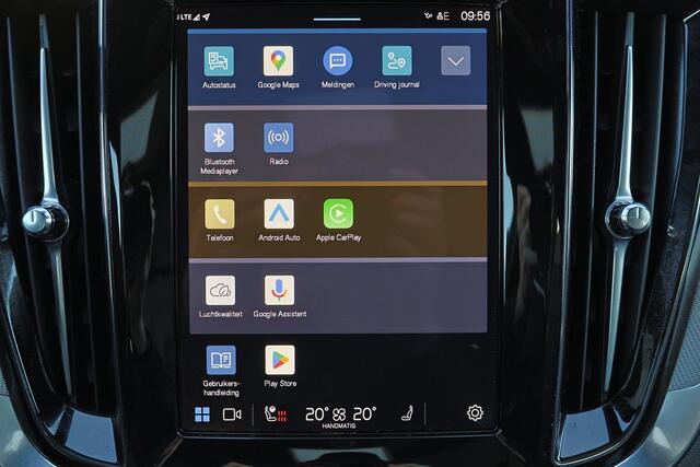 Volvo V60 T6 Recharge AWD Plus Dark - LONG RANGE - Panorama/schuifdak - IntelliSafe Assist & Surround - 360º Camera - Harman/Kardon audio - Adaptieve LED koplampen - Verwarmde voorstoelen, stuur & achterbank - Parkeersensoren voor & achter - Elektr. bedienb. voorst