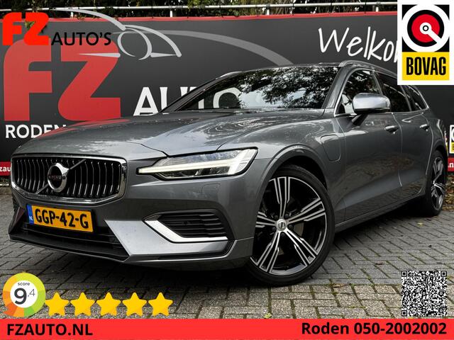Volvo V60 2.0 T6 Twin Engine AWD Inscription PHEV - Schuifdak - Lederen bekleding - Massage stoelen - Wegklapbare trekhaak