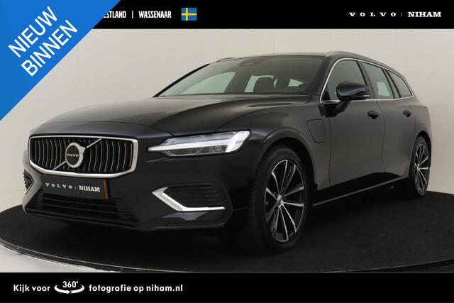 Volvo V60 T6 PLUG-IN HYBRID AWD ESSENTIAL BRIGHT -LEDER|CLIMATE|BLIS|TREKHAAK|ADAP.CRUISE|CAMERA|LENDESTEUN