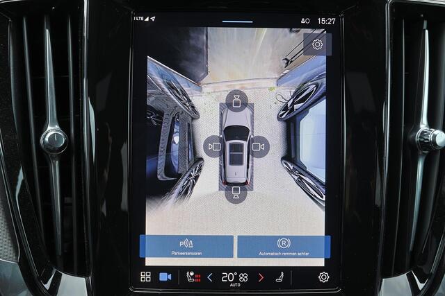 Volvo V60 T6 Recharge AWD Plus Dark - LONG RANGE - IntelliSafe Assist & Surround - 360º Camera - Harman/Kardon audio - Adaptieve LED koplampen - Verwarmde voorstoelen, stuur & achterbank - Parkeersensoren voor & achter - Elektr. bedienb. voorstoelen met geheugen - 