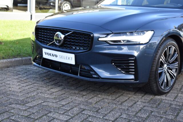 Volvo V60 T6 350PK Plug-in hybrid AWD Plus Dark | 360 Camera | H&K | Blis | ACC | Stoelverwarming | Leder