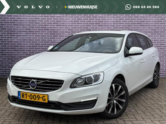 Volvo V60 1.5 T3 Polar+ Dynamic |Trekhaak| Schuif/kantel dak | xenon | verwarmde stoelen | verwarmd stuurwiel | voorruit verwarming | camera | leder | Standkachel Volvo On Call |