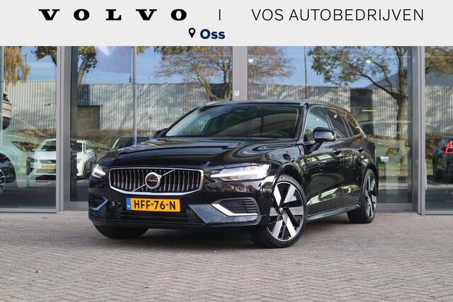 Volvo V60 2.0 T6 Plug-in hybrid AWD Essential Edition | Stoelverwarming voor + achter| Stuurwielverwarming| Side-Skirts| RVS- bumperbescherming achter|